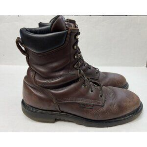Red Wing Lace Up Boots SZ 13 ASTM F2892–18 EH Oil Slip Water Resistant NO INSOLE